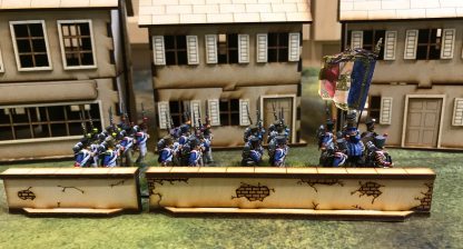 Rue de Guerre set - Normandy 28mm mdf buildings - meant for Napoleonic, Great War, WWII (WW2), and more Bolt Action Terrain