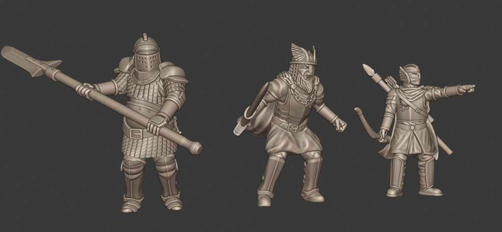 Quartermaster 3D – Alternate Fantasy – Command – STL Files – Northern ...